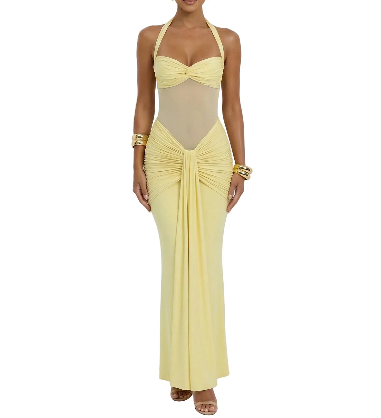 Zella Mesh Maxi Dress
