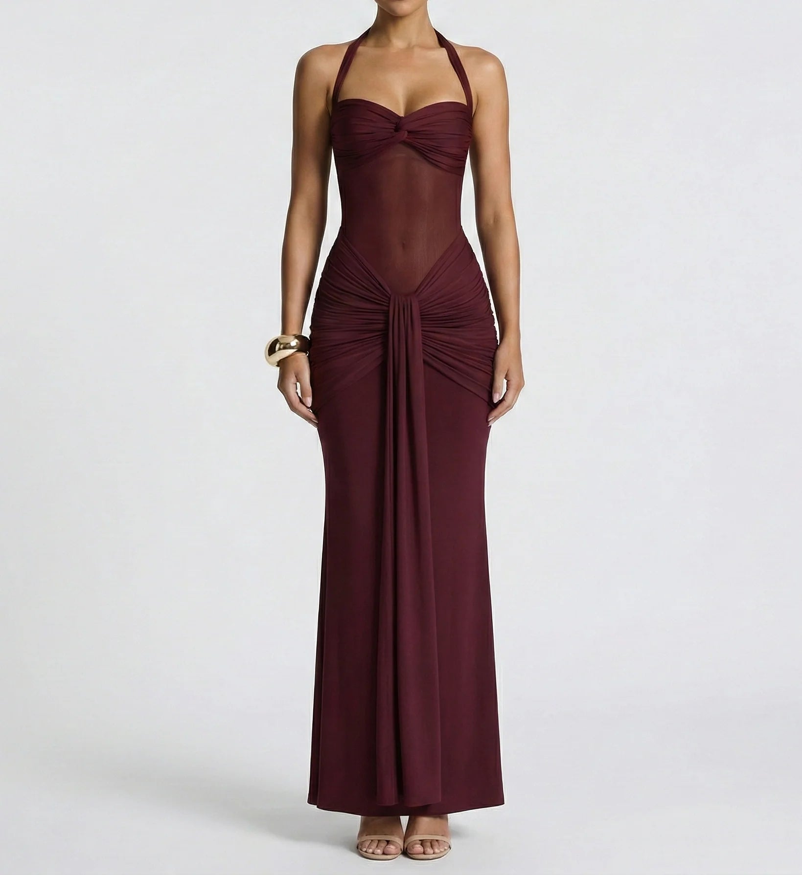 Zella Mesh Maxi Dress