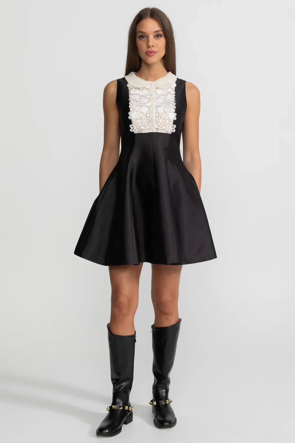 Talisa Premium A Kesim Mini Elbise