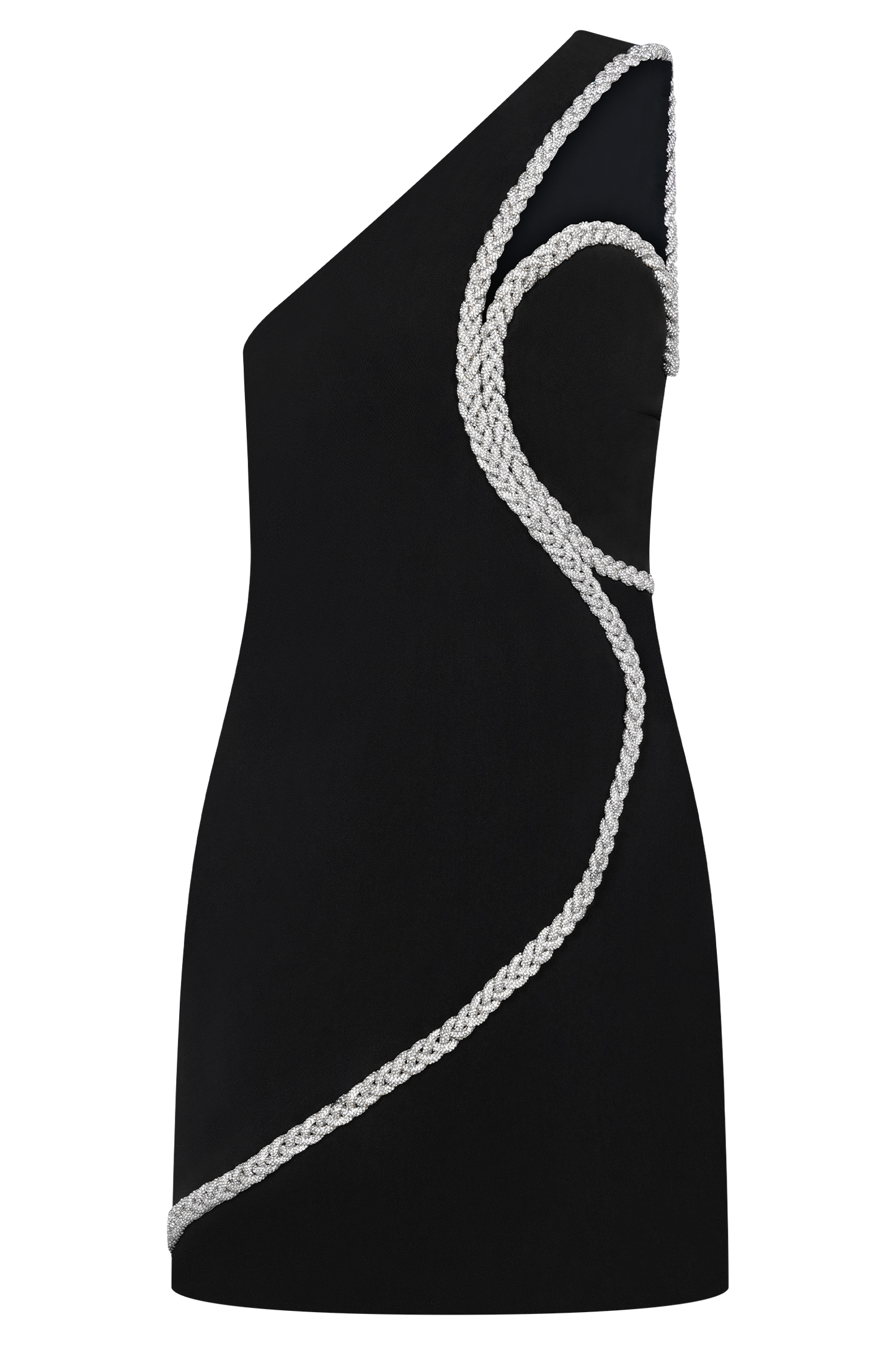 Eleonora Elmas Detaylı Mini Elbise