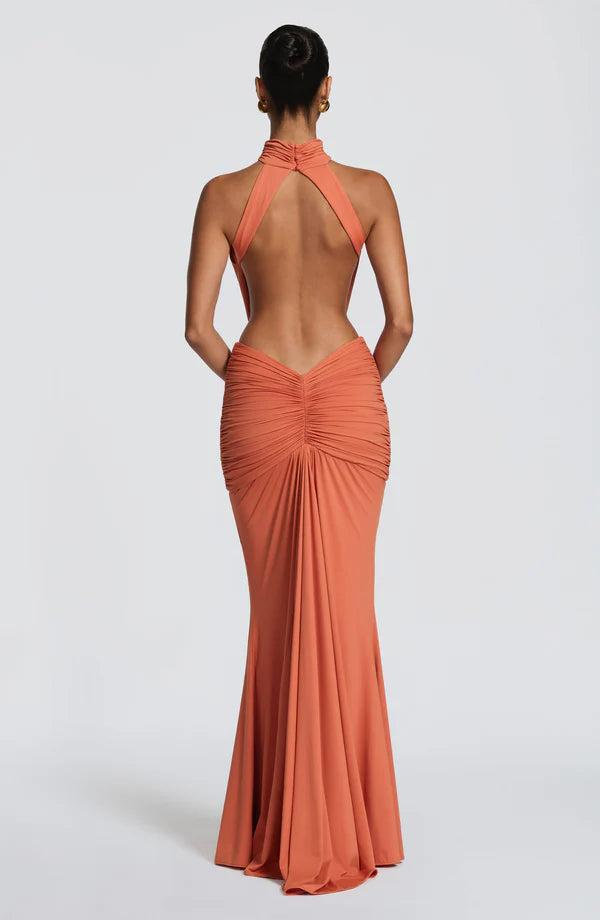 Thekla Maxi Dress - Burnt Orange