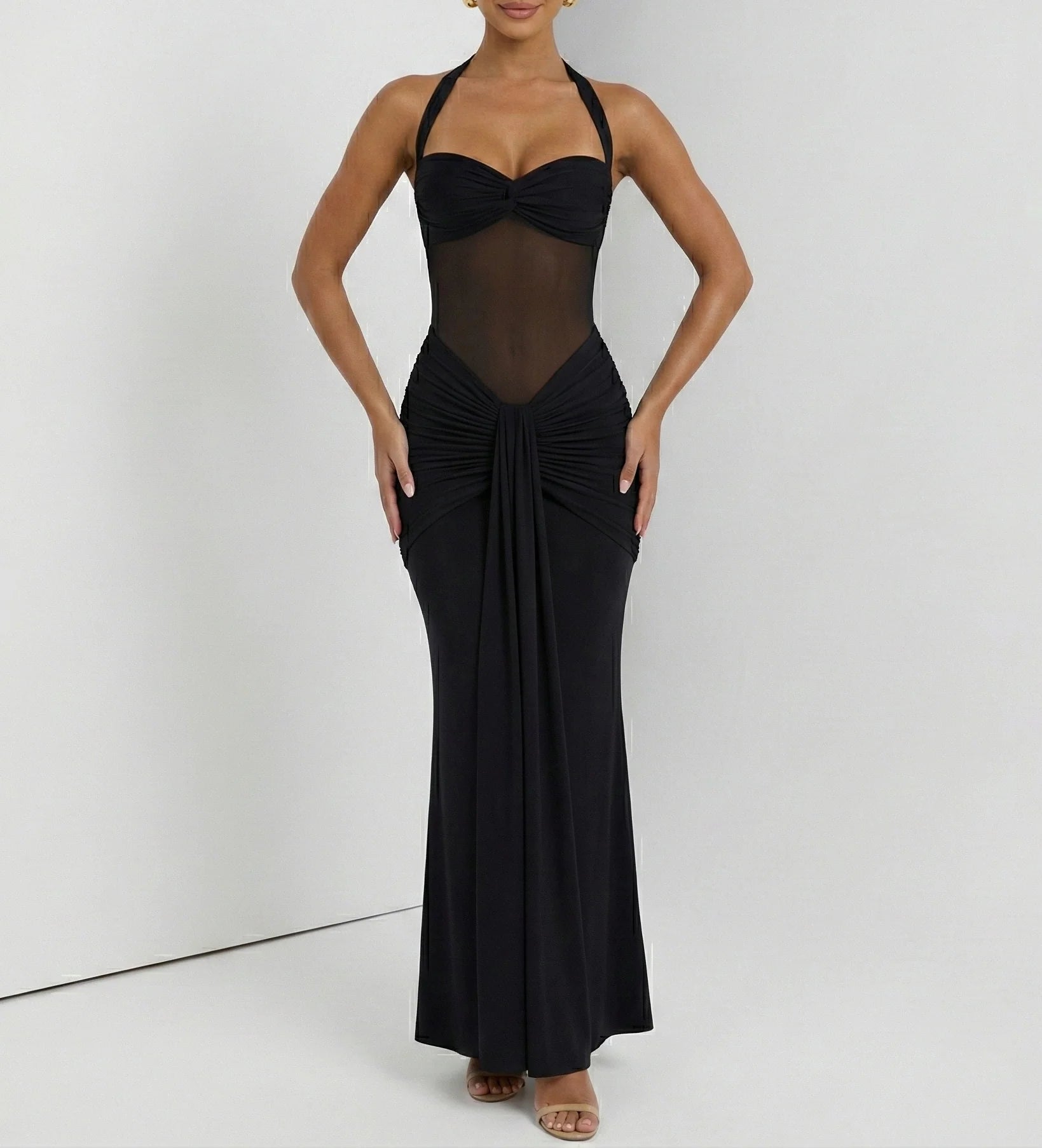 Zella Mesh Maxi Dress
