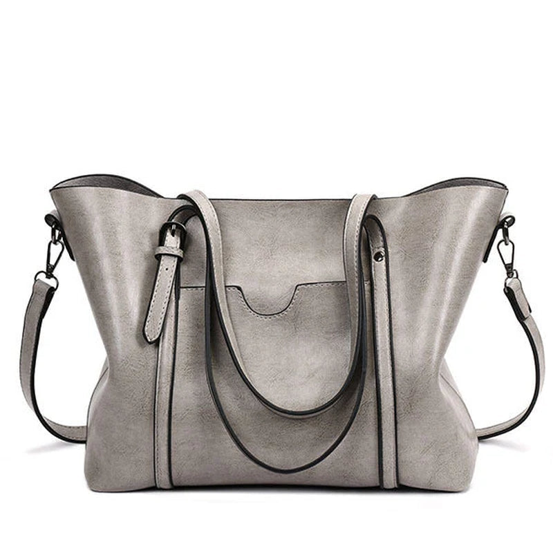 Sophia - Refined Elegance Leather Tote Bag