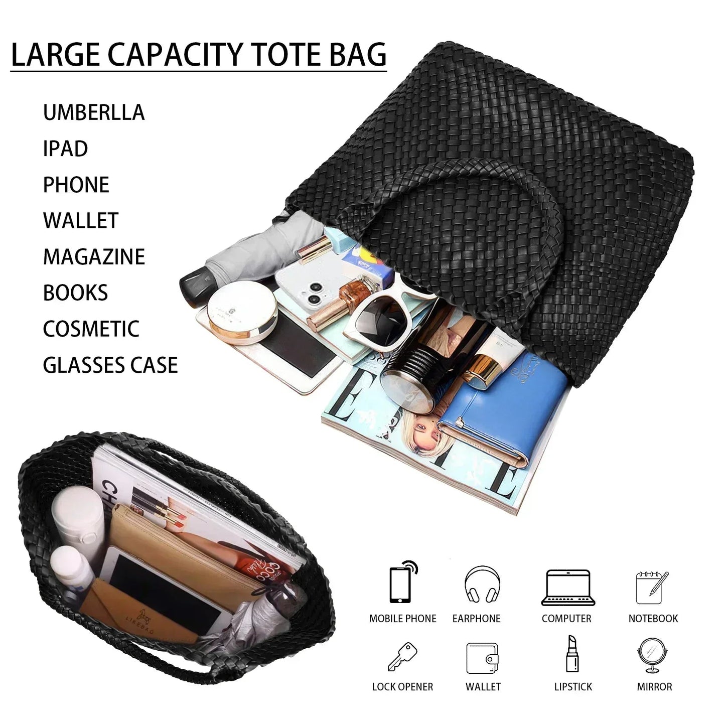 Valeria Elegance Carry Tote