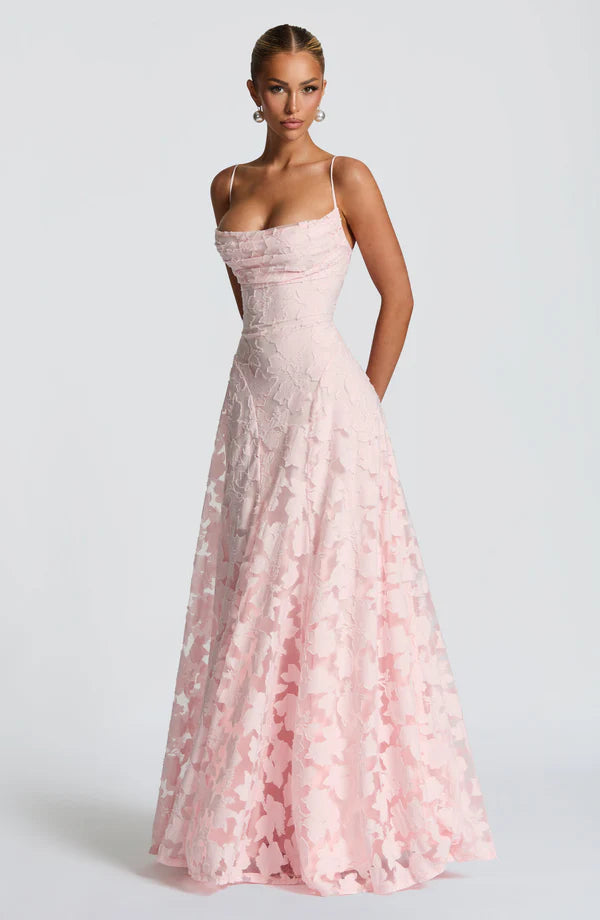 Francesca Maxi Dress - Blush