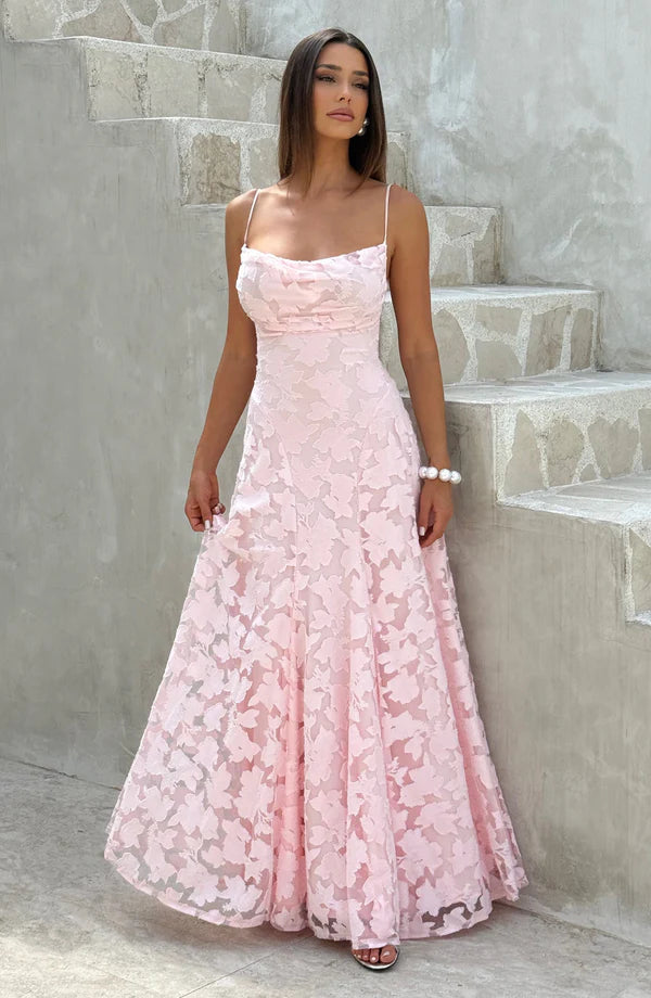 Francesca Maxi Dress - Blush