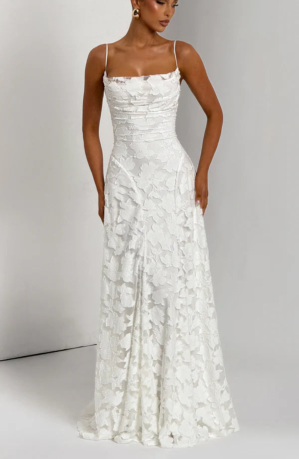 Francesca Maxi Dress - white