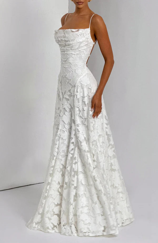 Francesca Maxi Dress - white