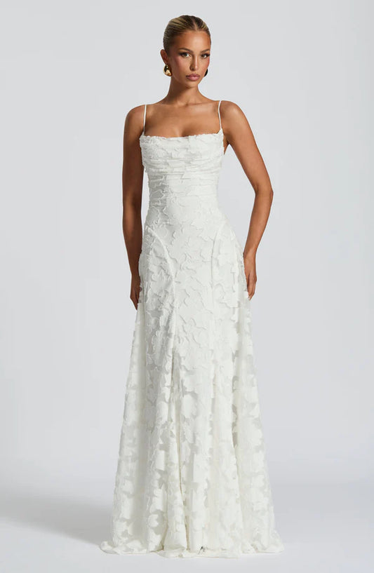 Francesca Maxi Dress - white