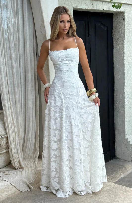Francesca Maxi Dress - white