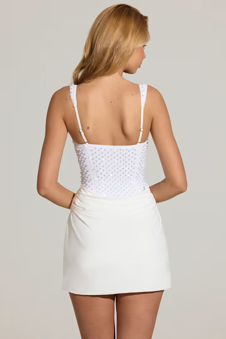 white and  love
