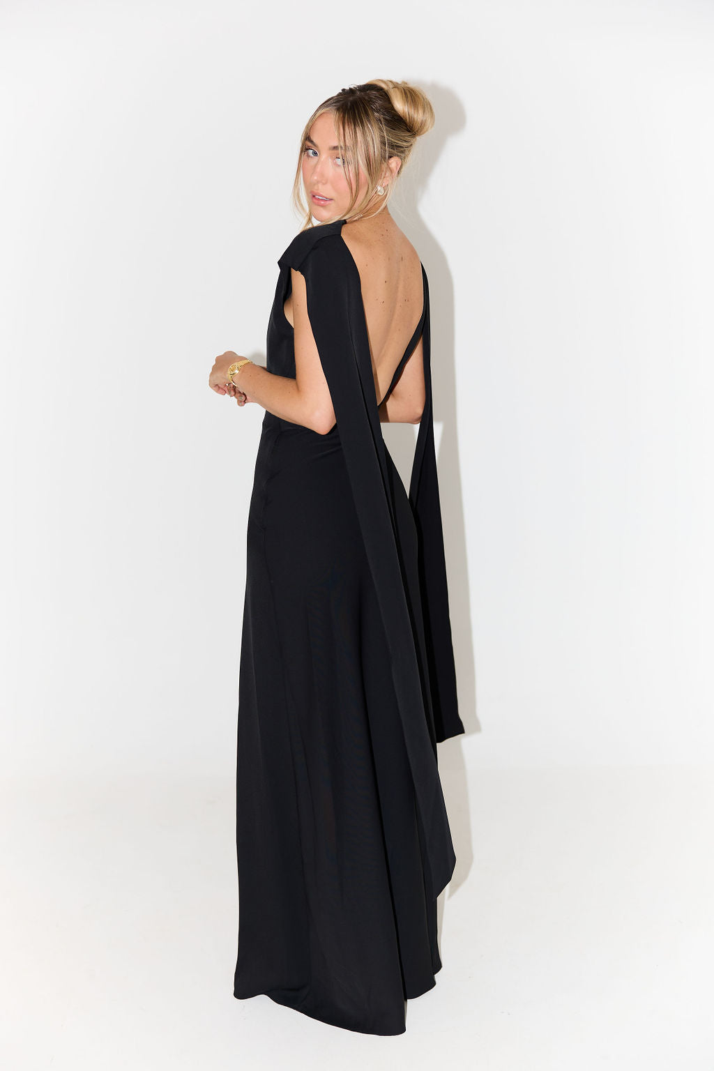 Drape UZUN ELBİSE