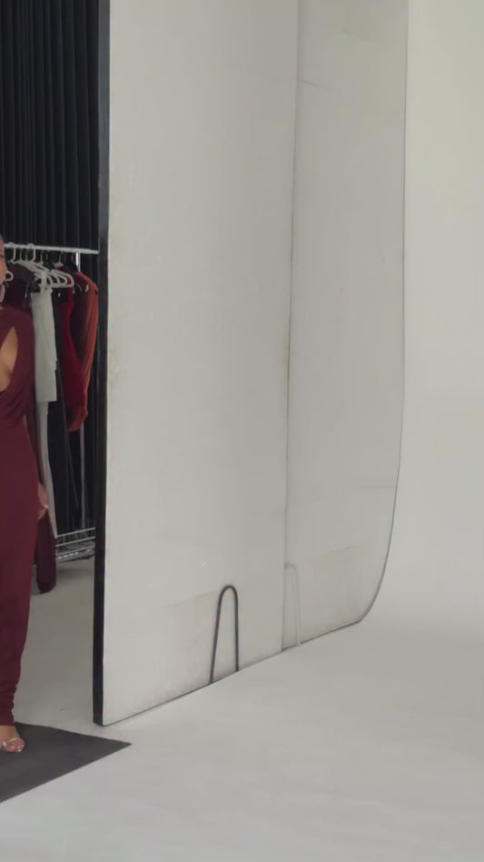 Kalina Maxi Dress - Burnt Orange