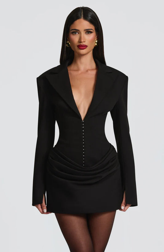 Susie Mini Dress - Black