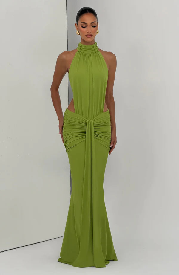 Thekla Maxi Dress - Olive