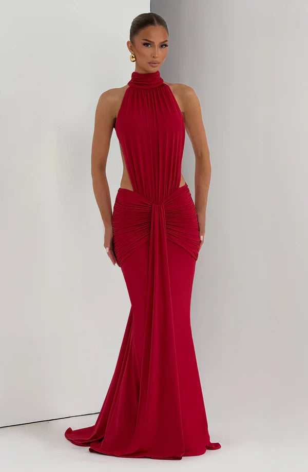 Thekla Maxi Dress - Red